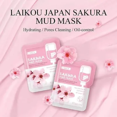 Laikou Japan Sakura Mud Mask (5 pcs)